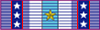 Army of Northern Virginia (ANV) Command Staff Service Ribbon - Infantry Division Commander (DC)
